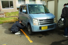 おにいちゃん蒼輝も手伝いにきました.jpg