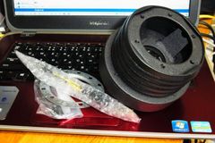 やっと手に入れたステアリングボス.jpg
