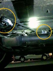 取り回し直して、遮熱テープで補強。.jpg