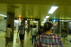 地下鉄大通駅構内を抜けて.jpg