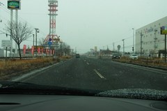帰ります!って雪降ってきた….jpg