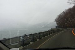 支笏湖畔を走行中～.jpg